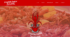 Desktop Screenshot of crawfishcookinforacause.com